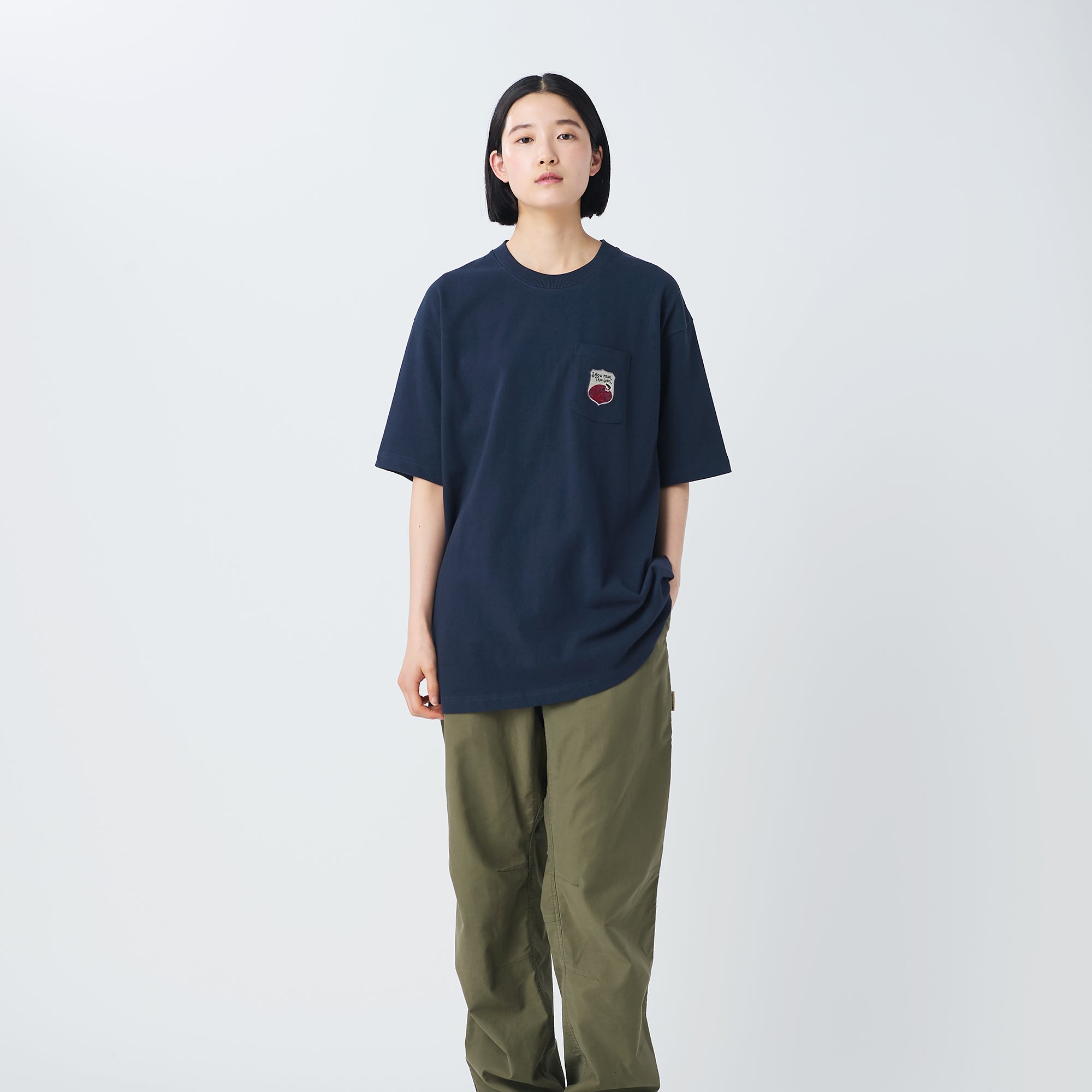 Trad Label Pocket Heavy T-Shirt - Snow Peak UK