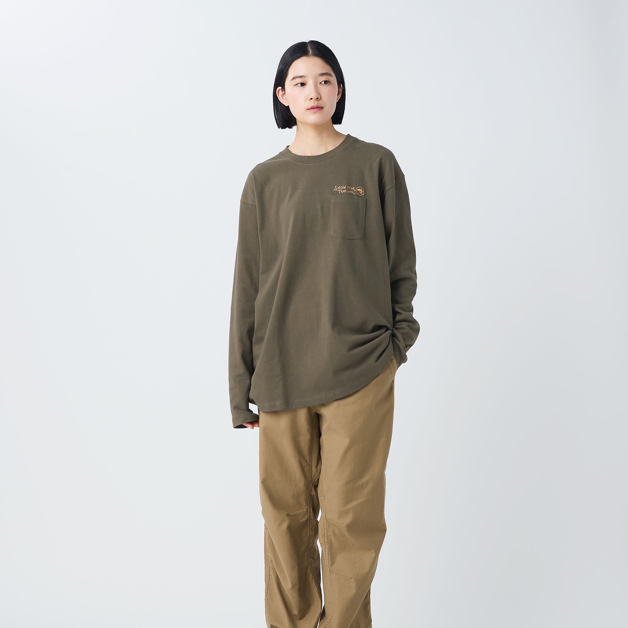 Trad Label Pocket L/S Heavy T-Shirt