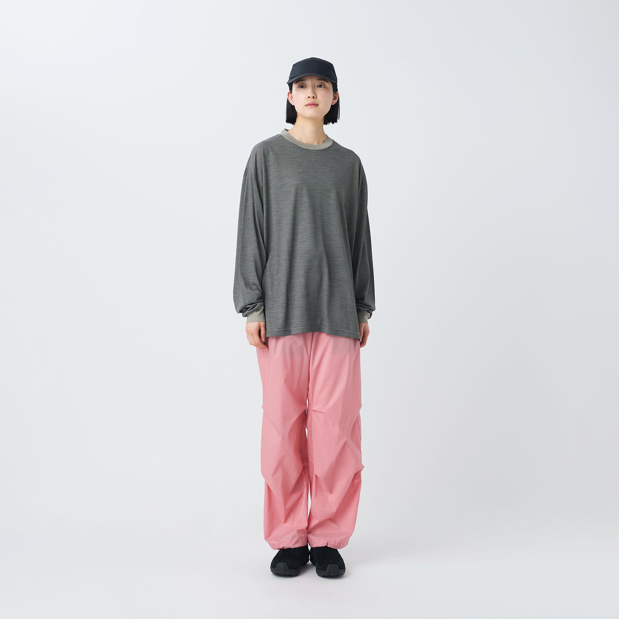 Summer Wool Stripe L/S T-Shirt - Snow Peak UK