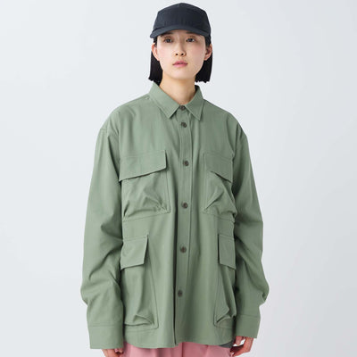 TAKIBI Herringbone Shirt Jacket - Snow Peak UK