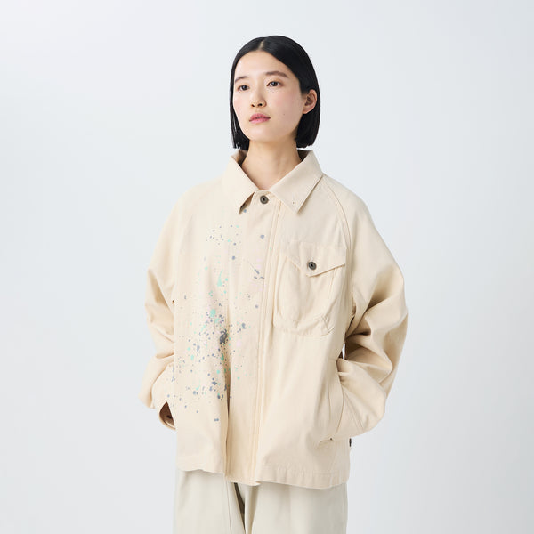 Sulphur Dyed Fade Painted Coverall - Snow Peak UK