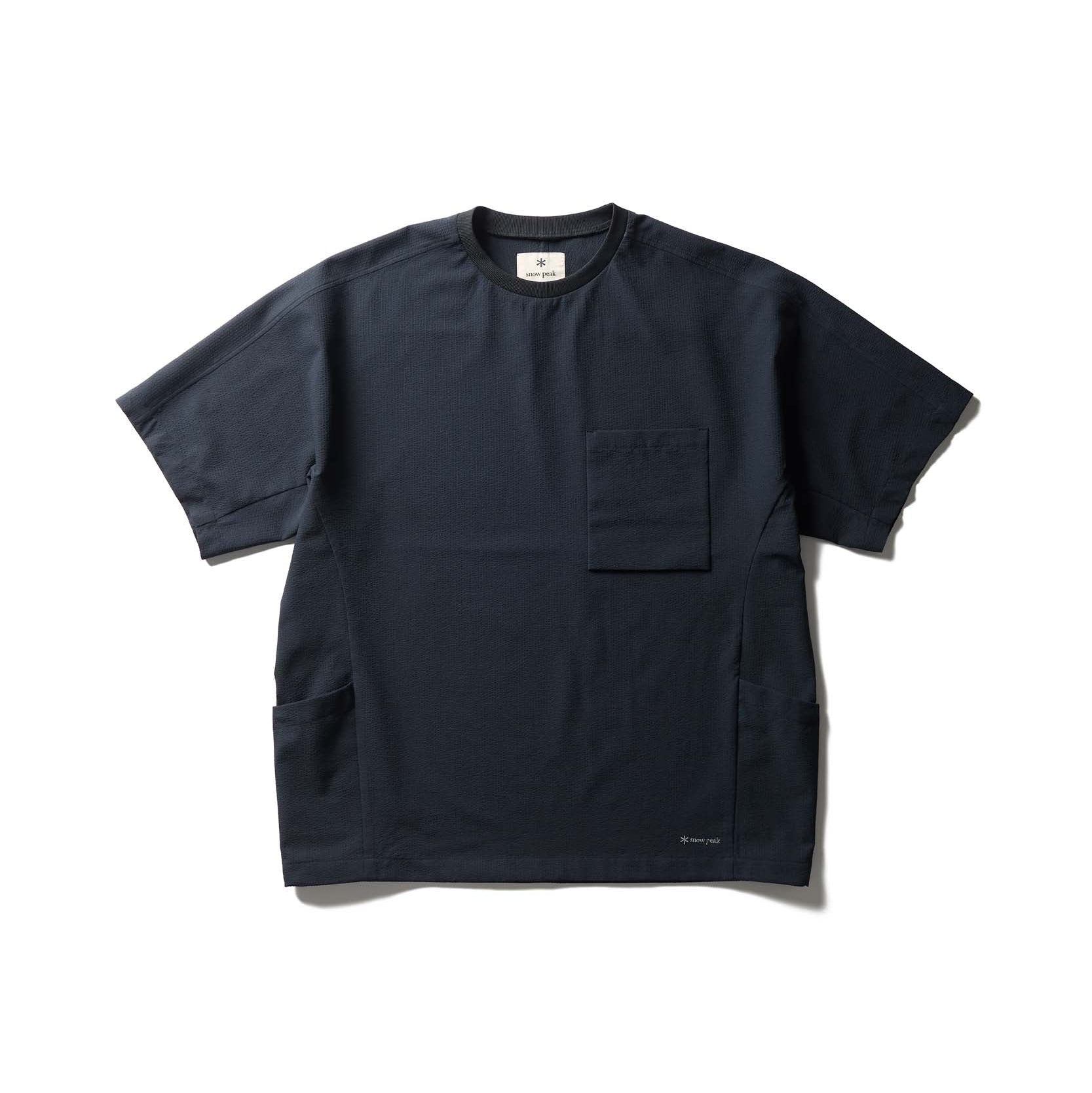 Airo Short Sleeve T-Shirt Black CS-26SU01611019 - Snow Peak UK