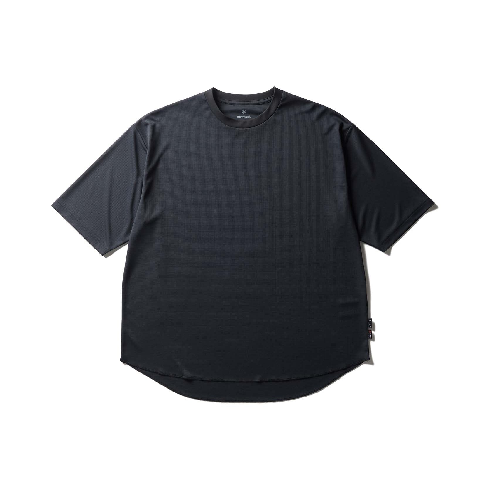 Polartec Power Dry Wide T-Shirt Black CS-26SU01111019 - Snow Peak UK