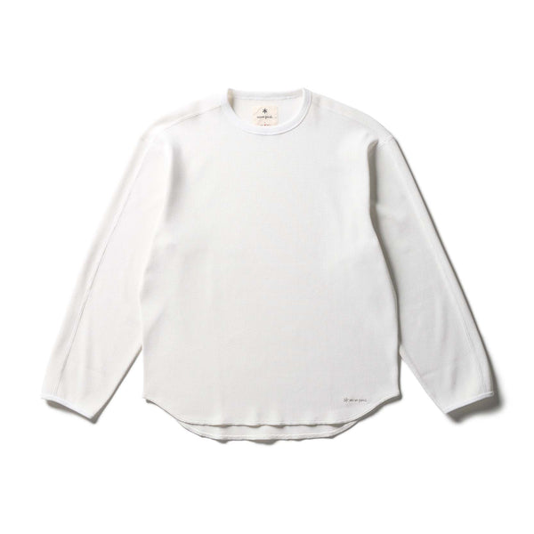 Dry Waffle L/S T-Shirt Off White CS-26SU00111002 - Snow Peak UK