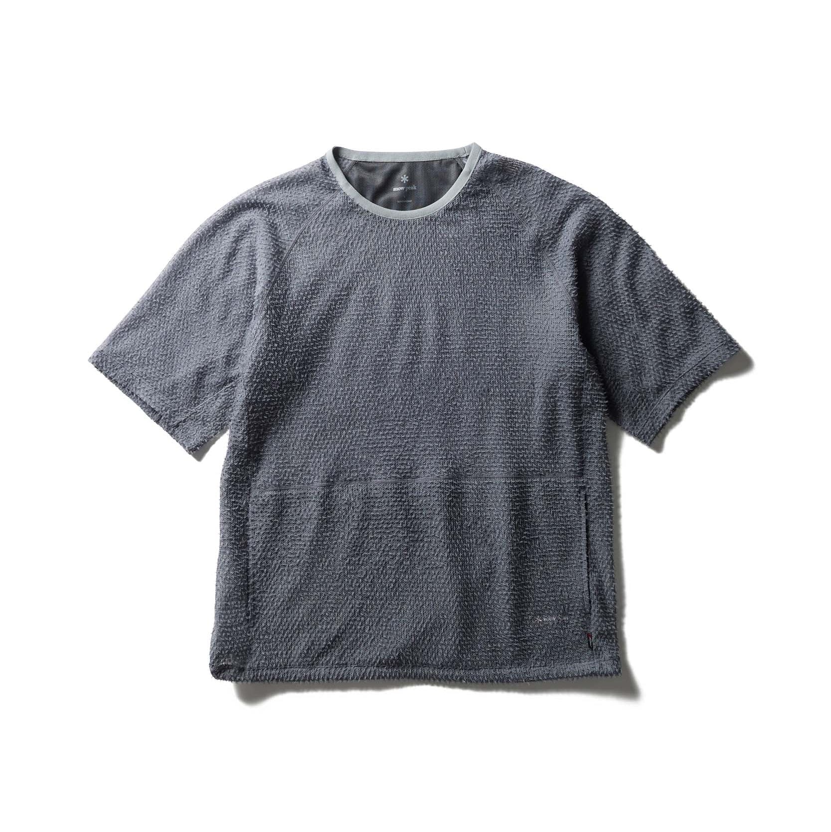 Alpha Direct Short Sleeve T-Shirt Charcoal CS-26SU00302013 - Snow Peak UK
