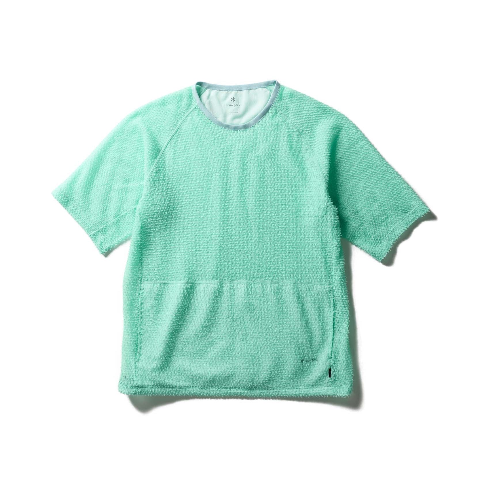 Alpha Direct Short Sleeve T-Shirt Light Green CS-26SU00302062 - Snow Peak UK