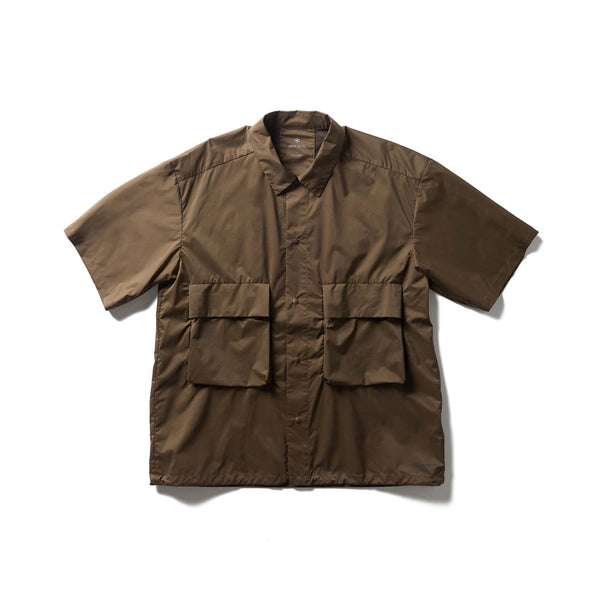 U.L. Double Weave Shirt Brown SH-26SU00511032 - Snow Peak UK