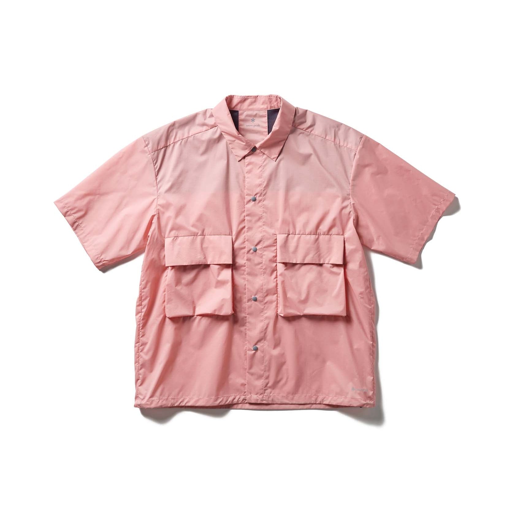 U.L. Double Weave Shirt Pink SH-26SU00511041 - Snow Peak UK