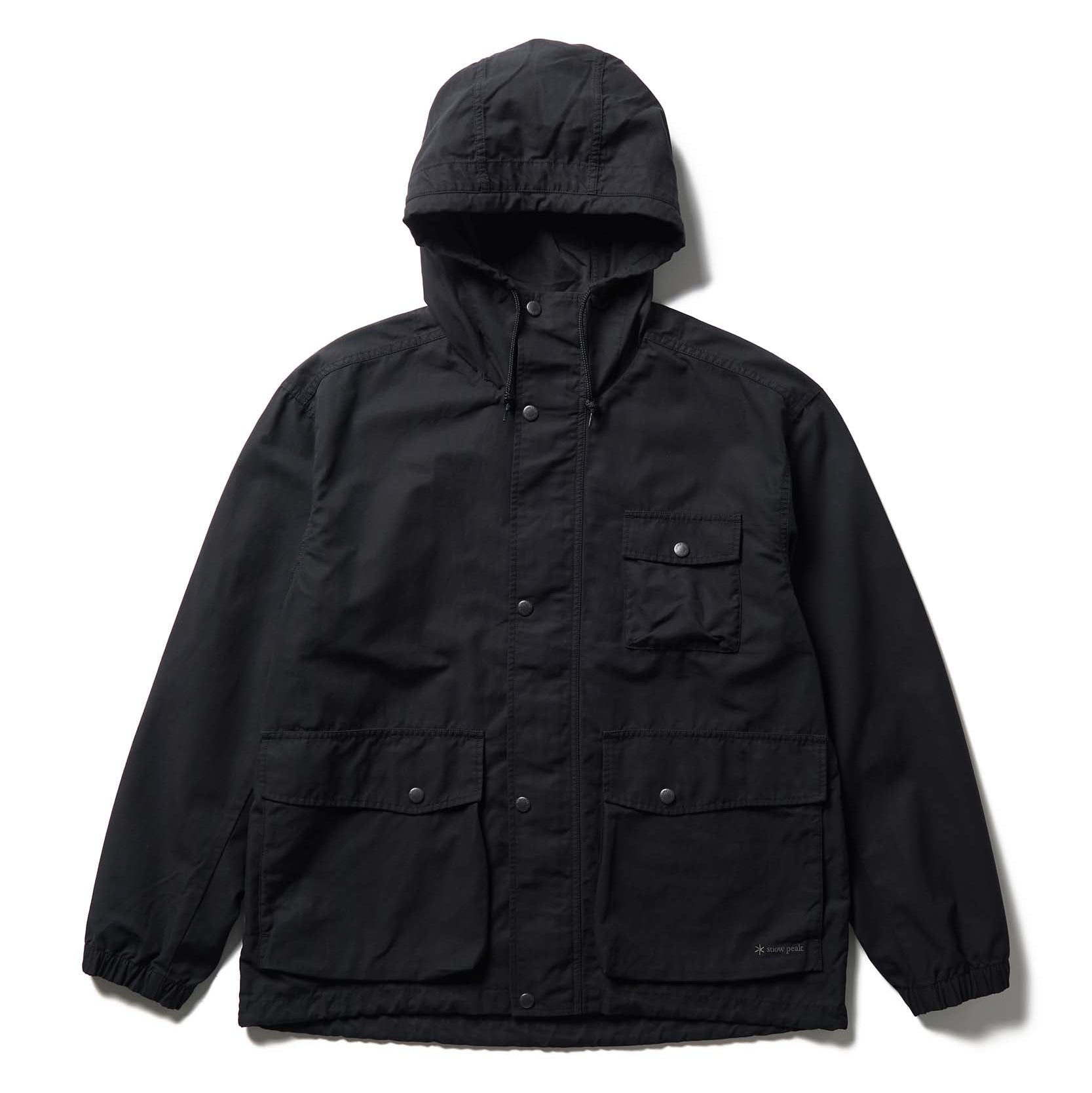 Light Dobby Cloth Parka Black JK-26SU00911019 - Snow Peak UK