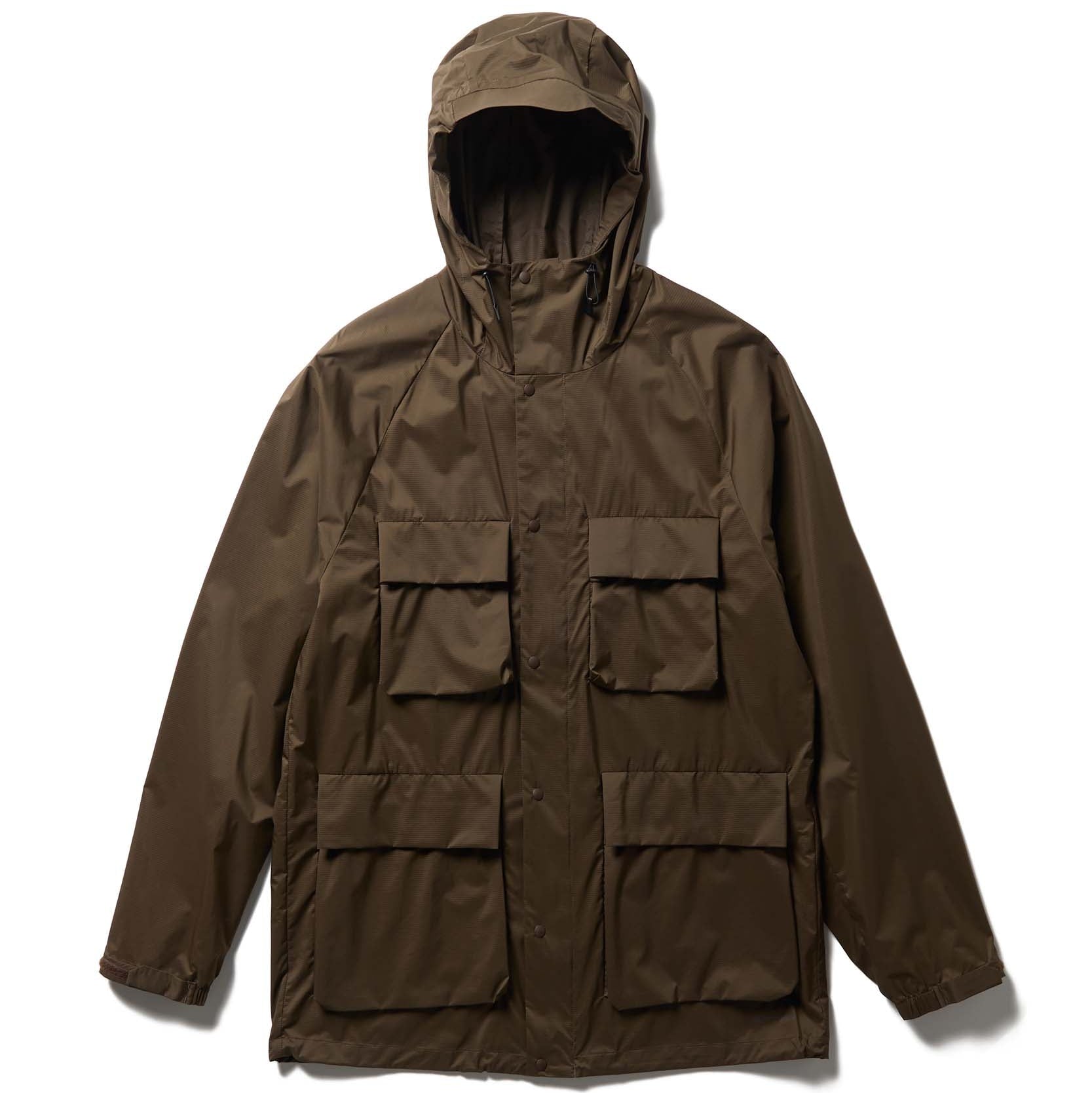 U.L. Double Weave Mountain Parka Brown JK-26SU01211032 - Snow Peak UK