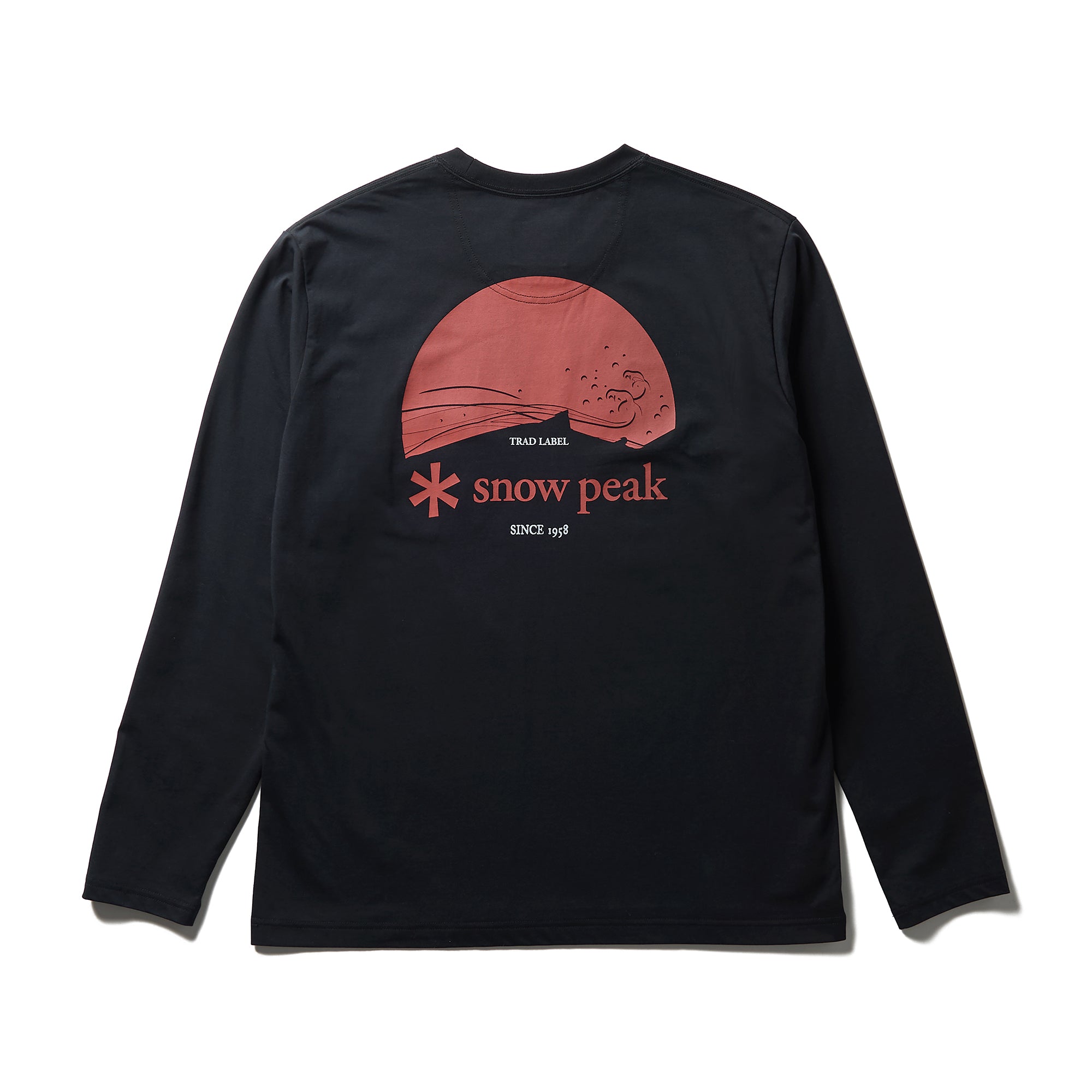 Trad Label Sunset Plating L/S T-Shirt - Snow Peak UK