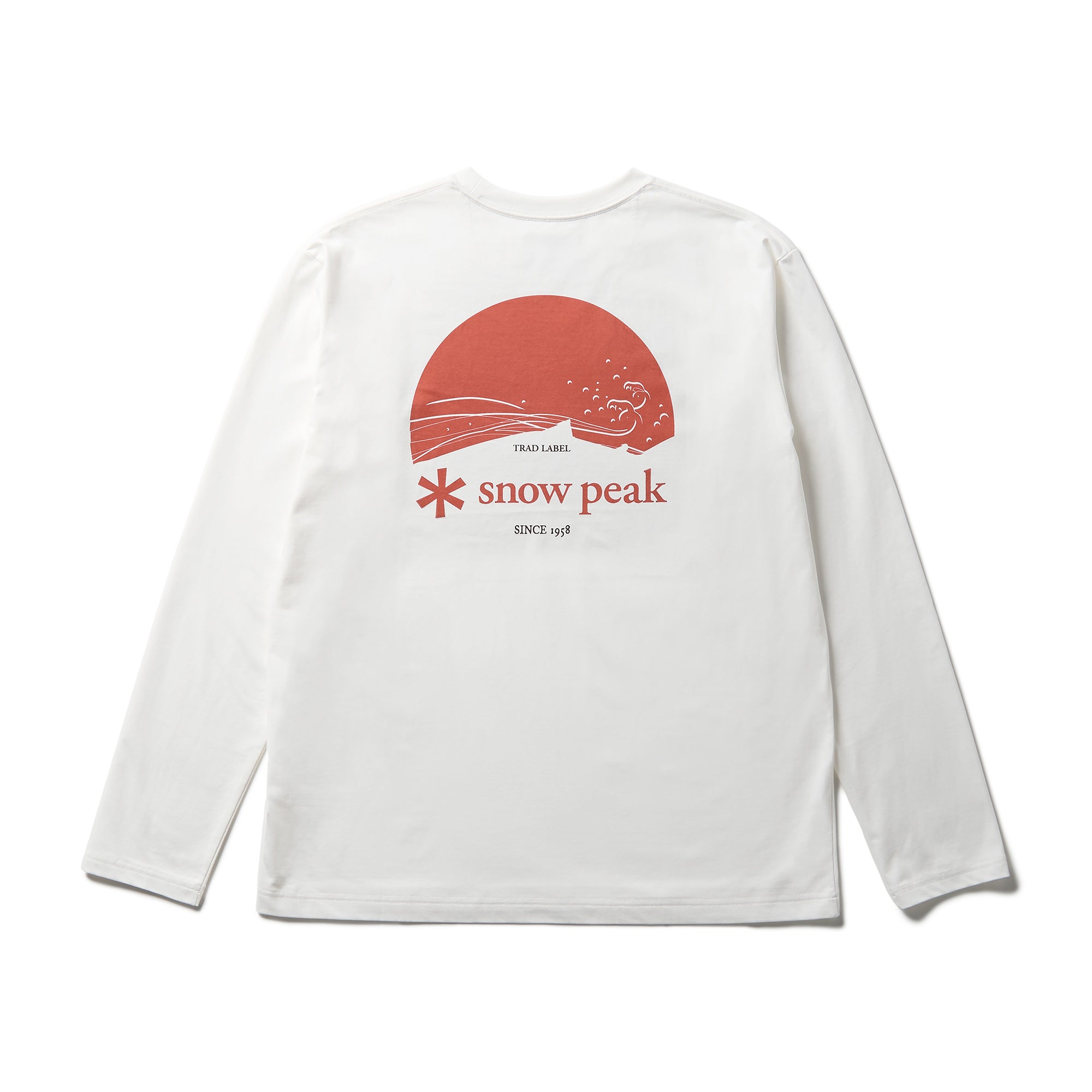 Trad Label Sunset Plating L/S T-Shirt - Snow Peak UK