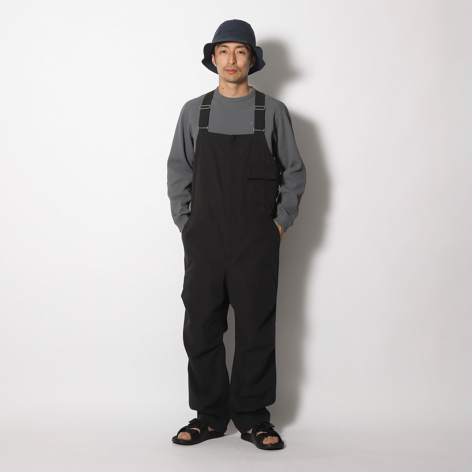 TAKIBI Light Ripstop Overalls XL ブラック Takibi Light Ripstop Overalls | Snow Peak