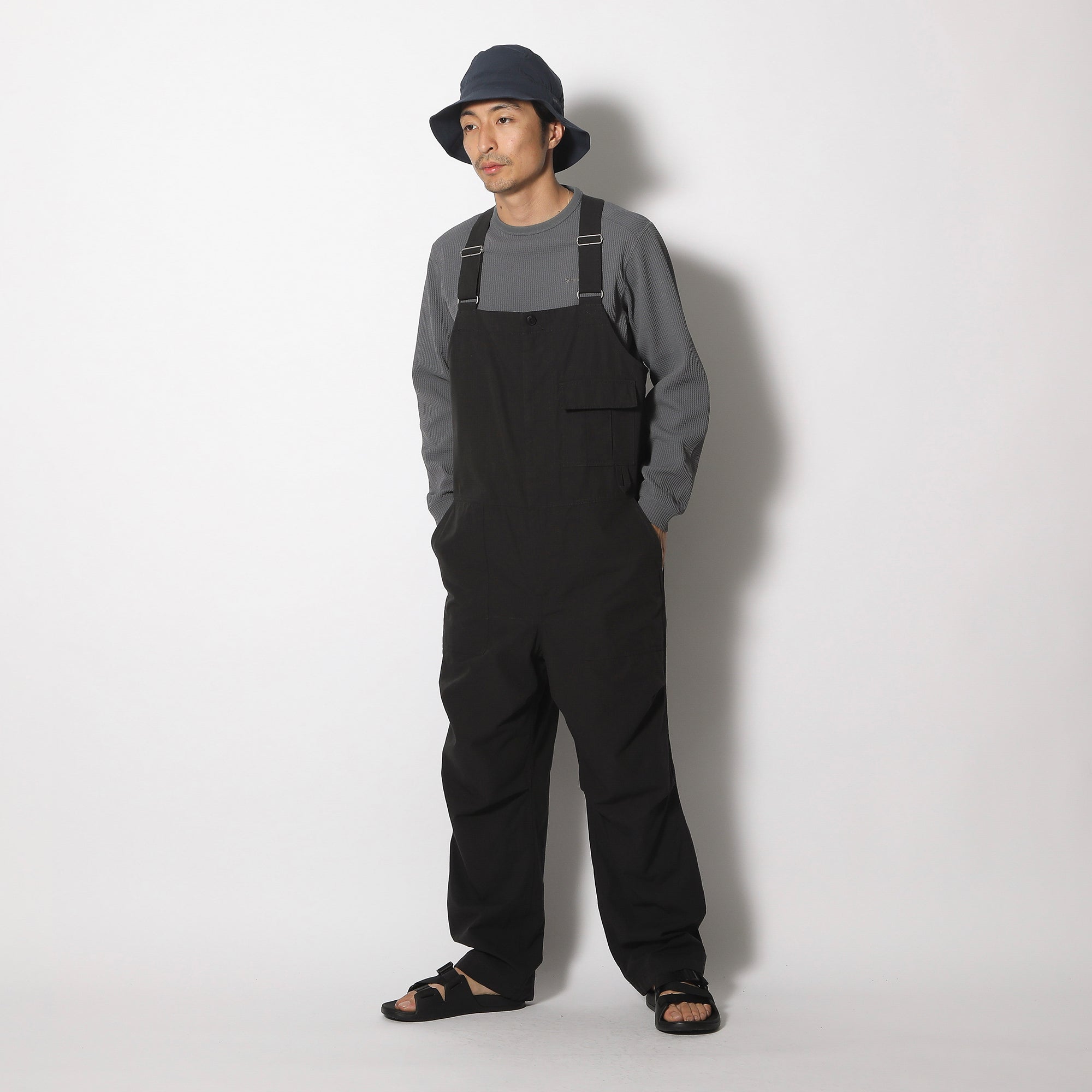 TAKIBI Light Ripstop Overalls XL ブラック Takibi Light Ripstop Overalls | Snow Peak