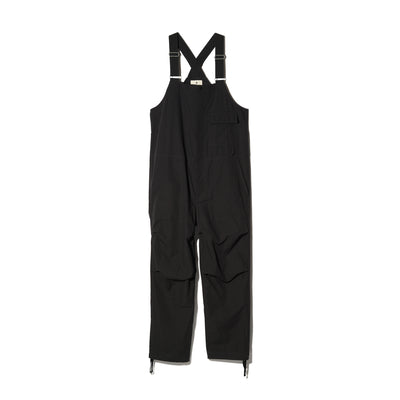 TAKIBI Light Ripstop Overalls Black AL-24SU10100BK - Snow Peak UK