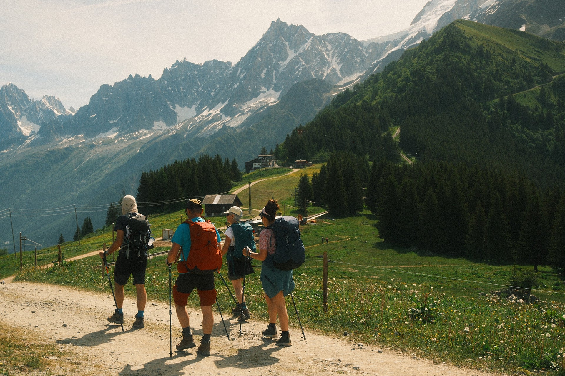 Stunning Scenery Trekking around Mont Blanc
