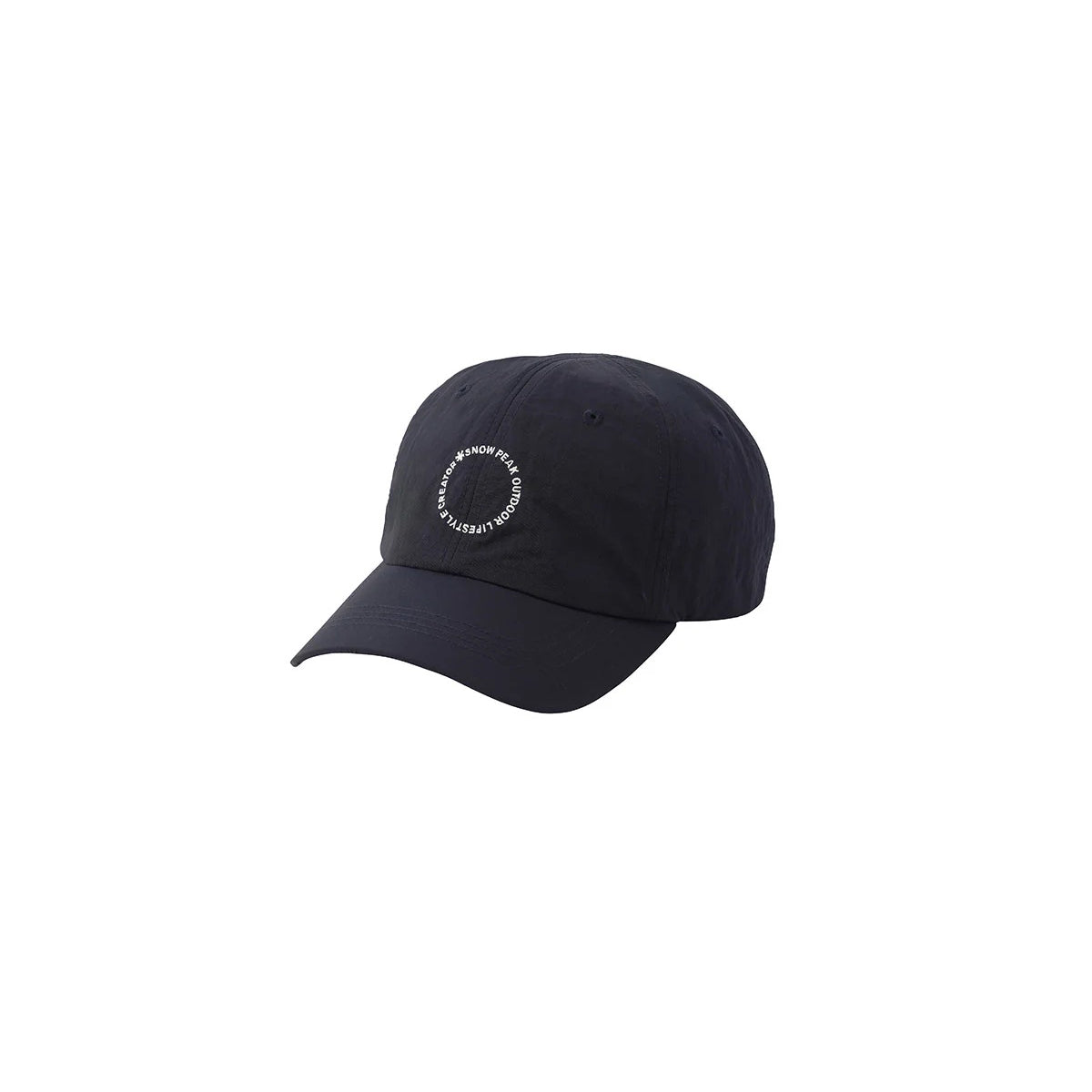 SP Circle Lettering Cap Navy CH-26SU01800074 - Snow Peak UK