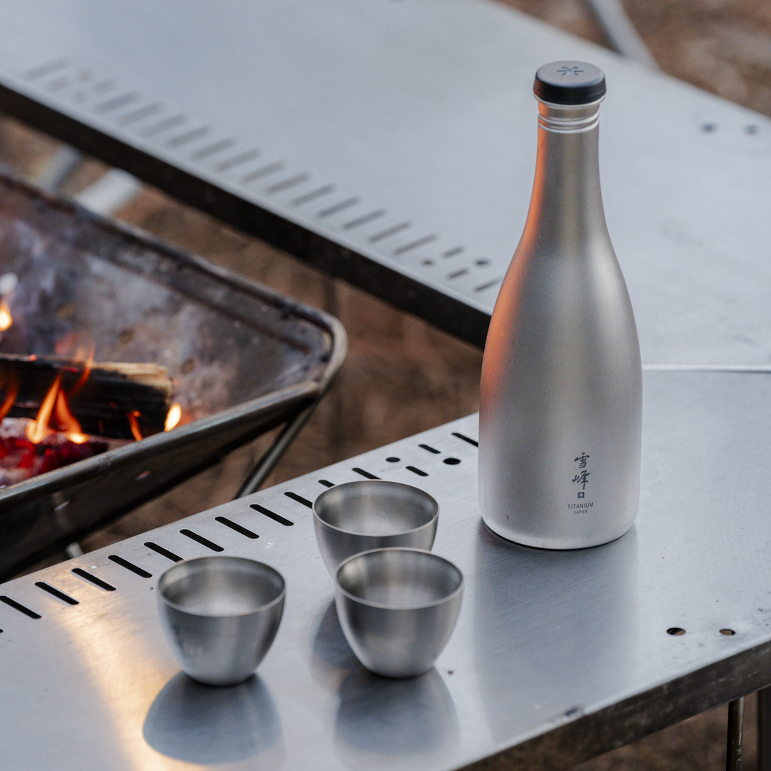 Snow Peak Titanium Sake Bottle – Snow Peak Snow Peak Titanium Sake Bottle – Snow Peak
