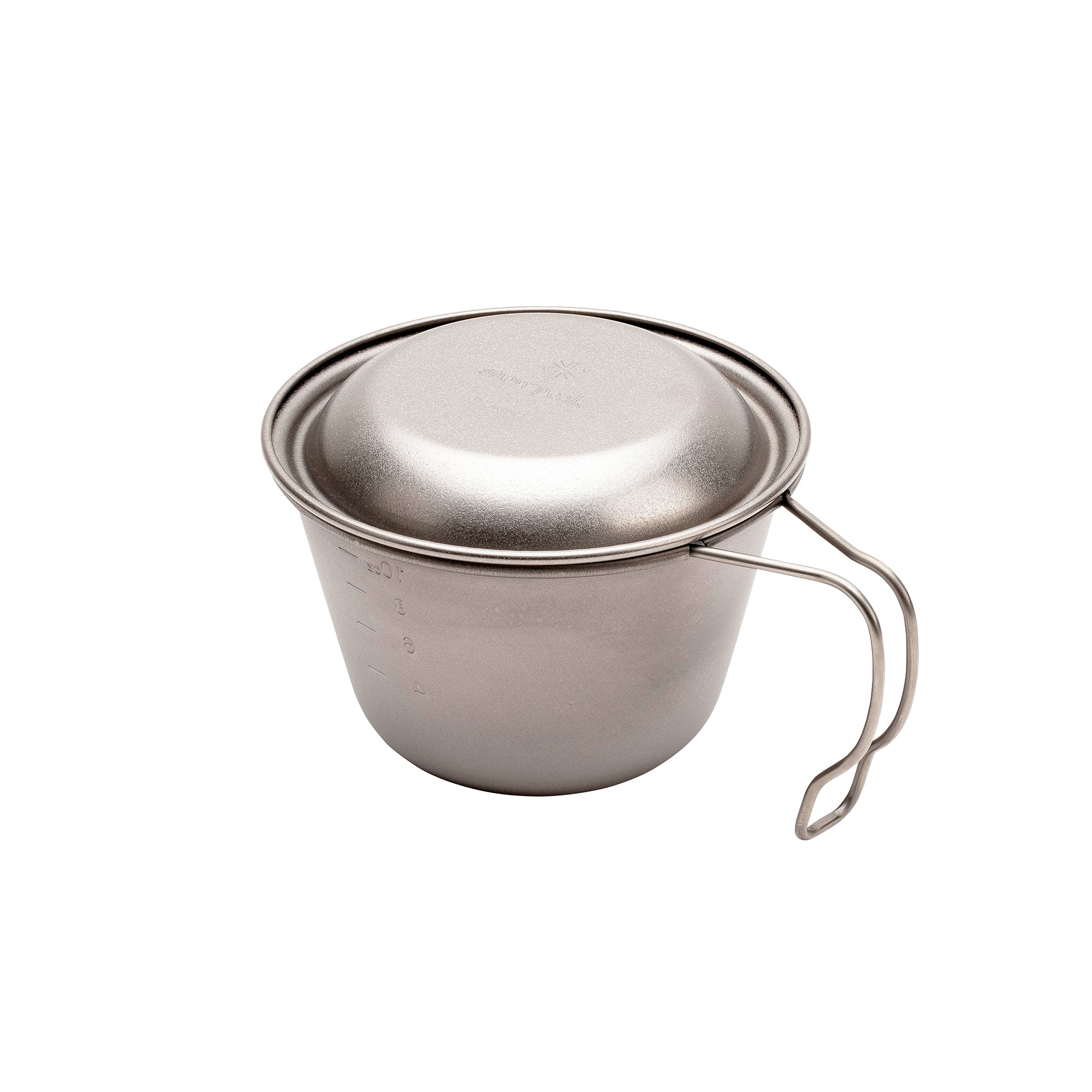 Deep Titanium Backpacker's Cup with Lid - Snow Peak UK