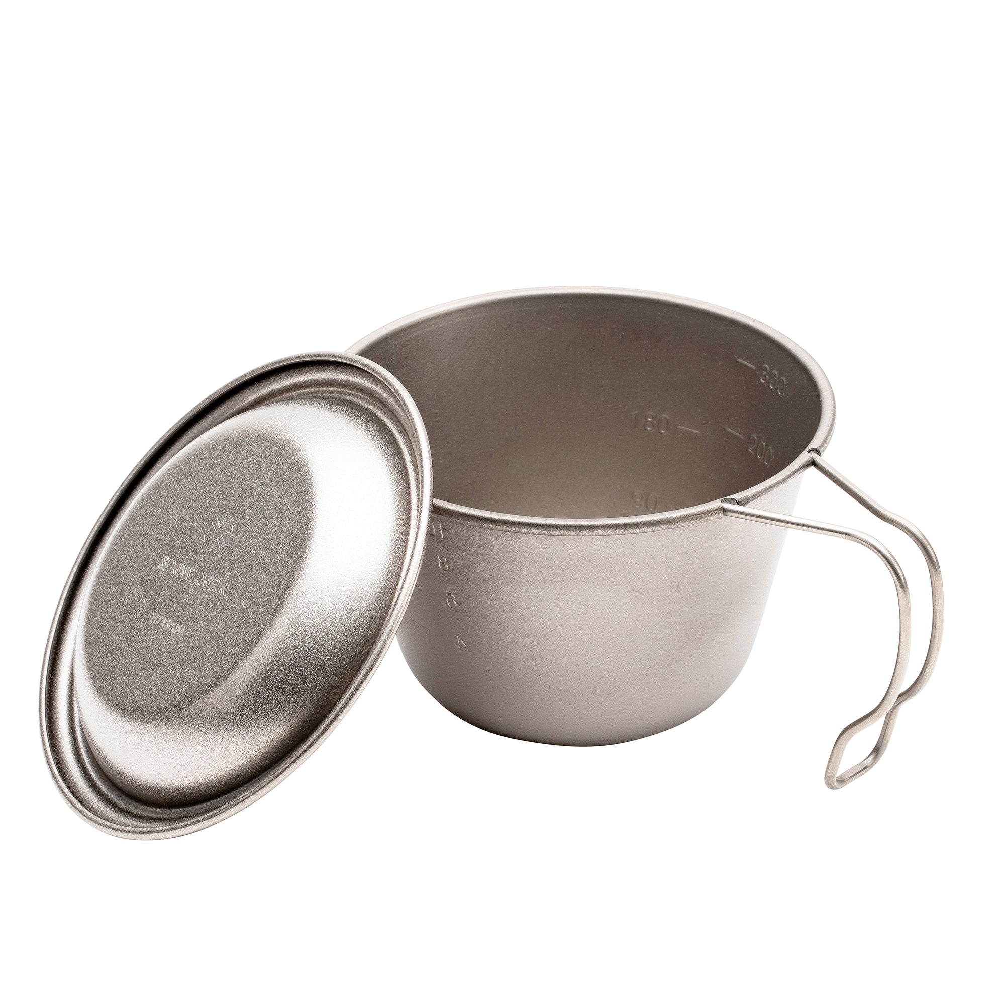 Deep Titanium Backpacker's Cup with Lid - Snow Peak UK