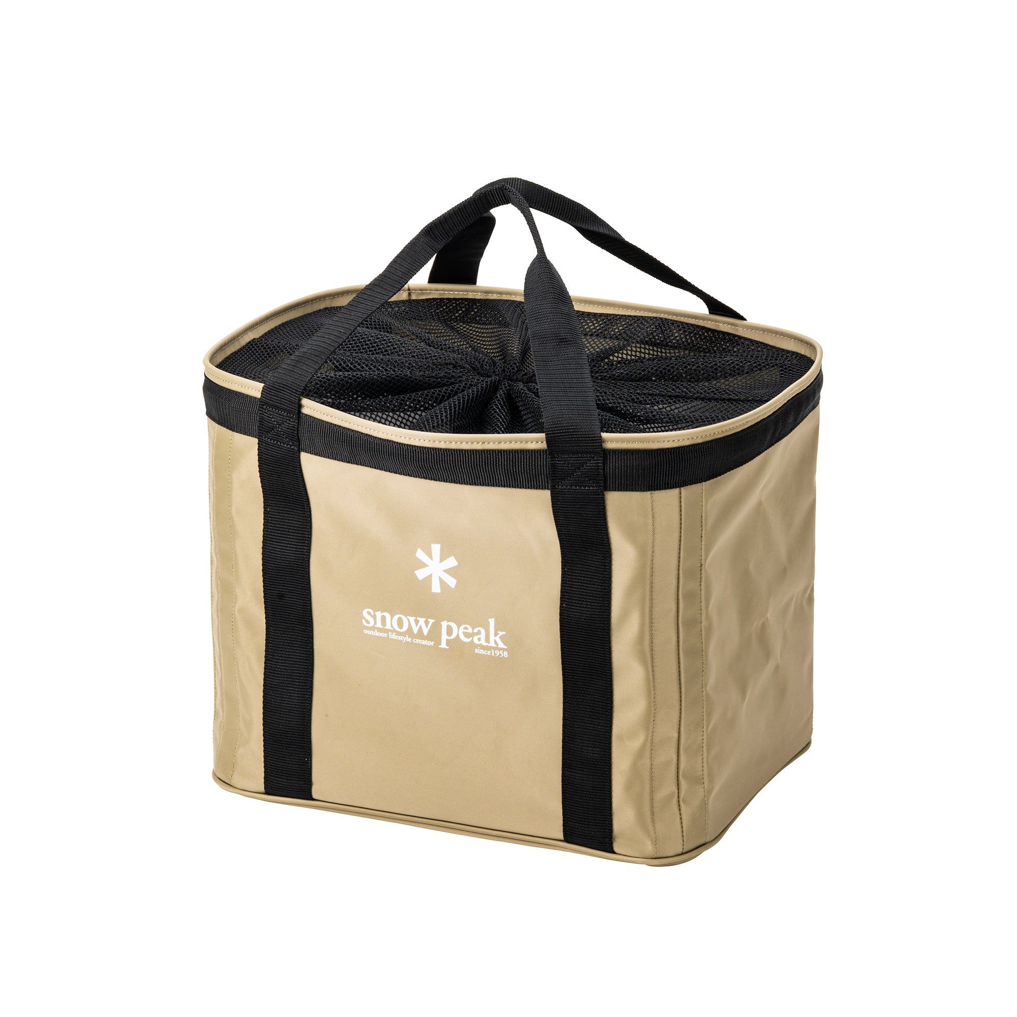 Coloured Gear Container Beige FES-366-BG - Snow Peak UK