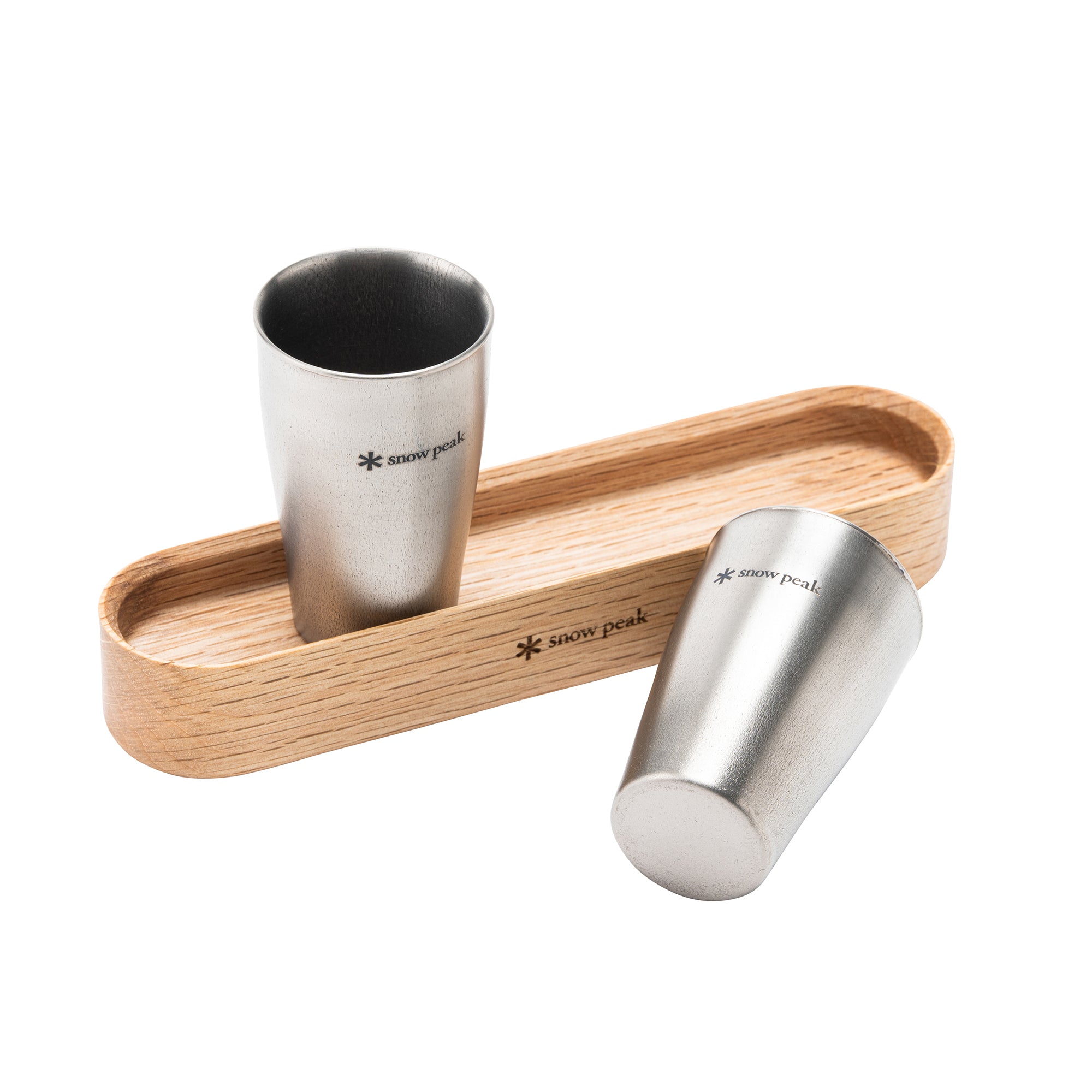 Titanium Shot Glass Duo