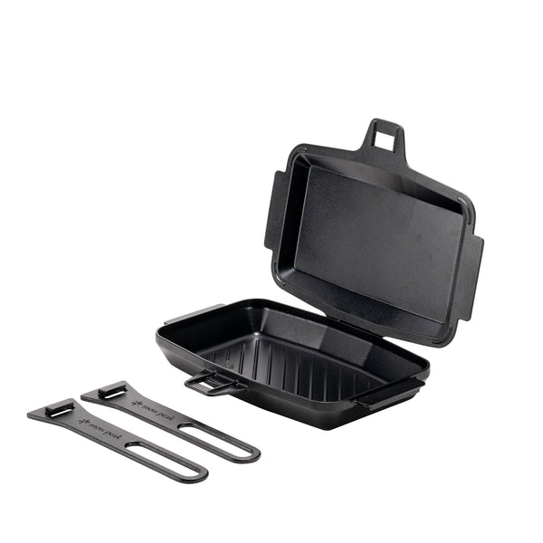Cast Iron Sandwich Skillet   - Snow Peak UK