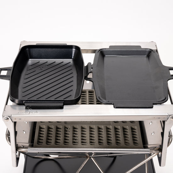 Cast Iron Sandwich Skillet   - Snow Peak UK
