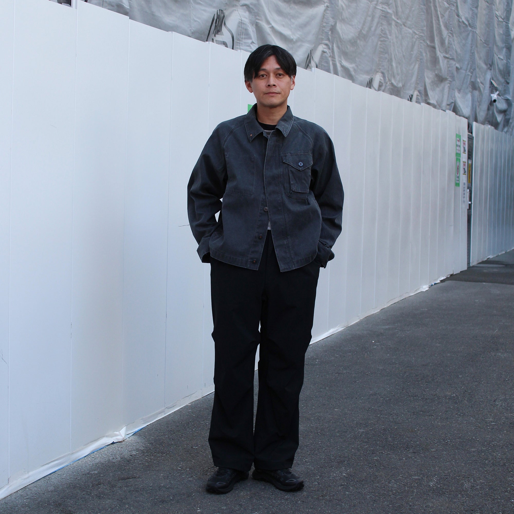 Sulphur Dyed Fade Coverall - Snow Peak UK