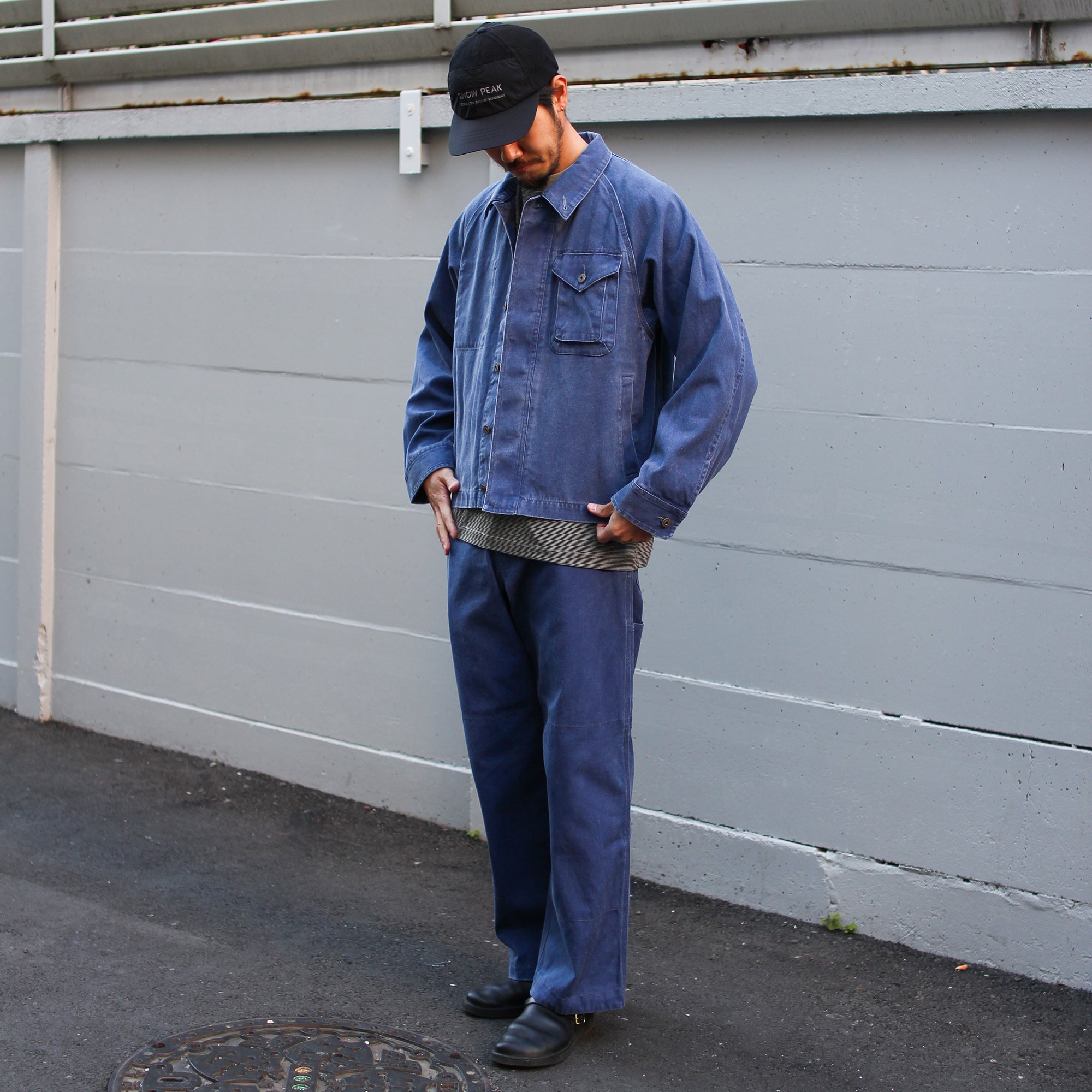 Sulphur Dyed Fade Coverall - Snow Peak UK