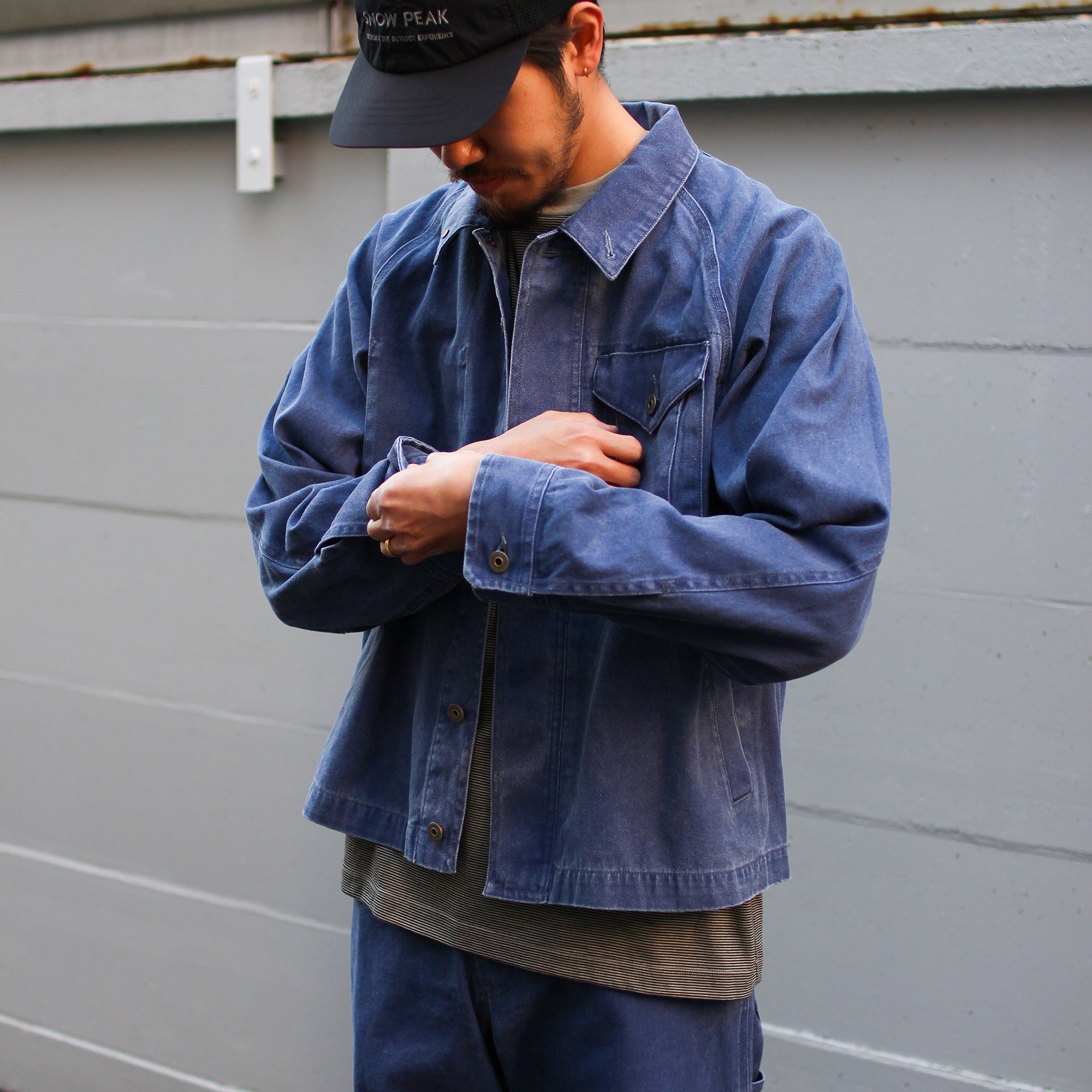 Sulphur Dyed Fade Coverall - Snow Peak UK