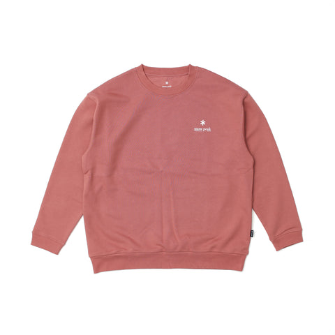 Choose Your Burner Sweatshirt Pink SP-SW-25AU00102041 - Snow Peak UK