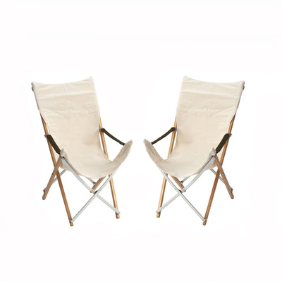 Take! Bamboo Chair Long Set - Snow Peak UK