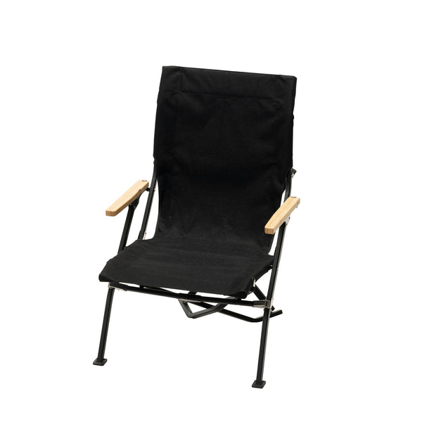 Low Beach Chair Black - Snow Peak UK