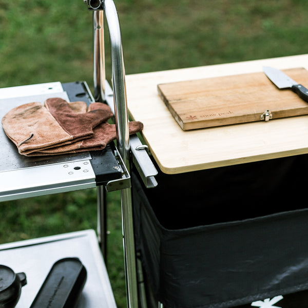 Stainless Kitchen Table IGT Frame Connector   - Snow Peak UK