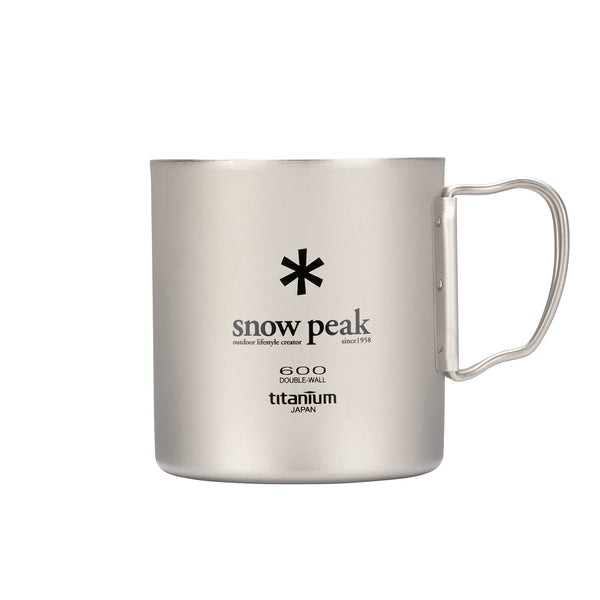Titanium Double Walled Mugs - Snow Peak UK