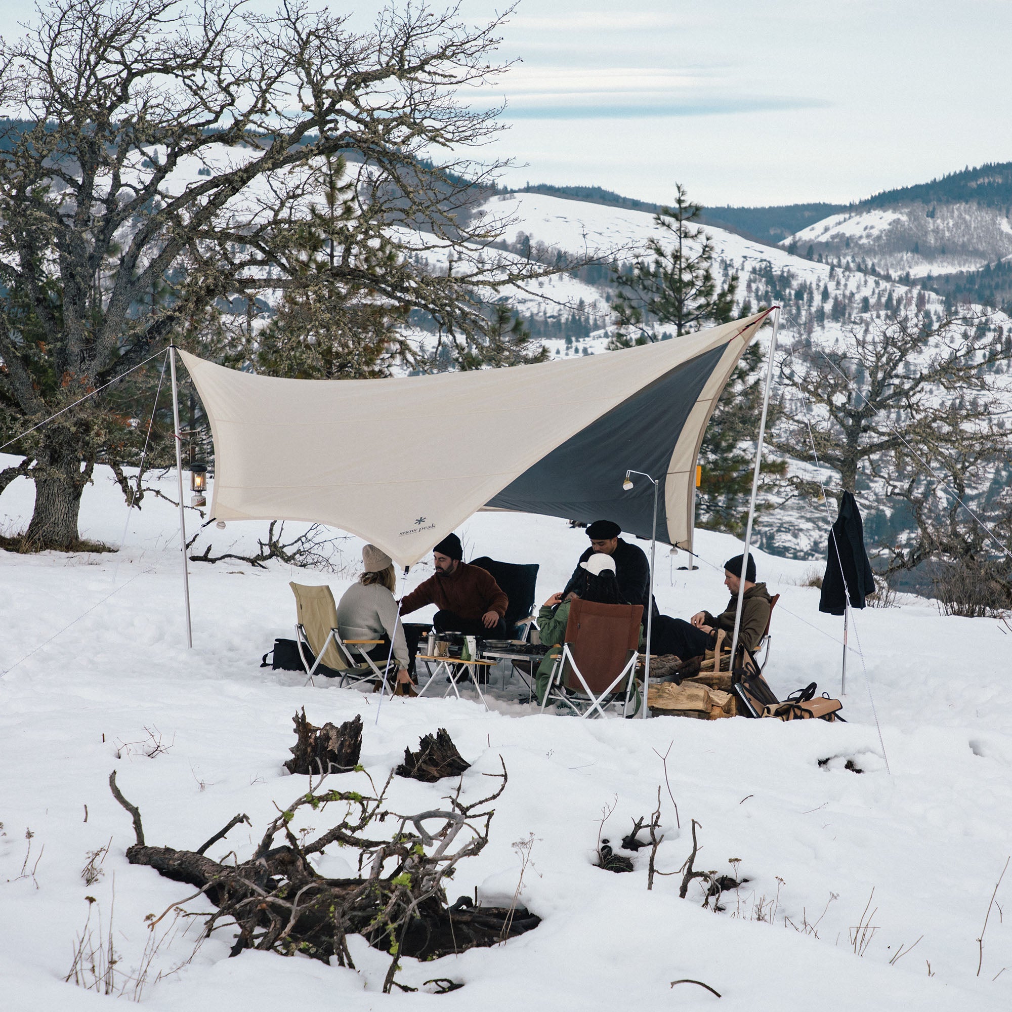 Takibi Tarp Hexa Set M   - Snow Peak UK