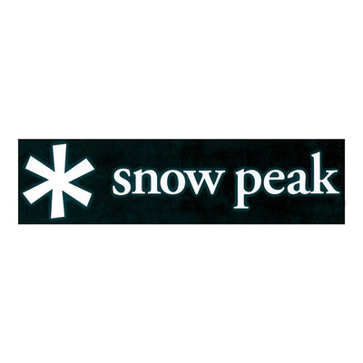 Snow Peak Logo Sticker M   - Snow Peak UK