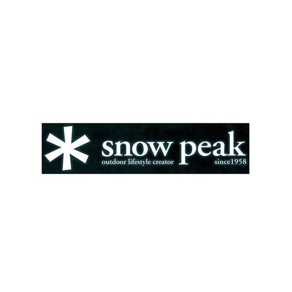 Snow Peak Logo Sticker L   - Snow Peak UK