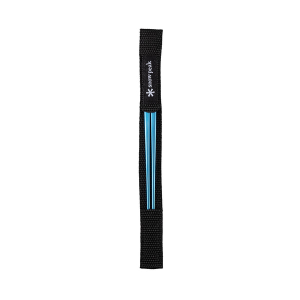 Titanium Coloured Chopsticks Blue SCT-115-BL - Snow Peak UK