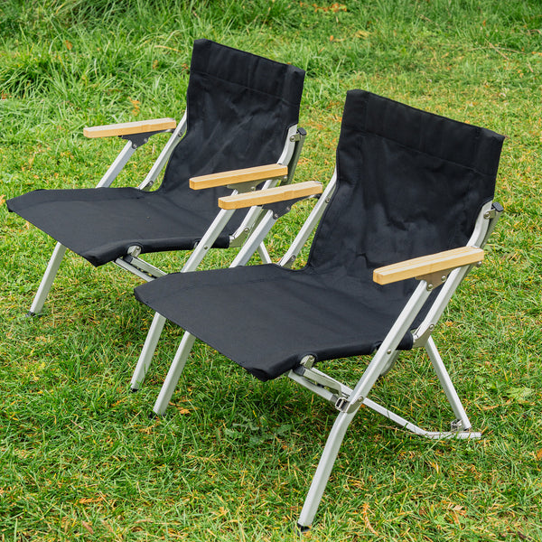 Entry Luxury Low Beach Chair Duo Set - Snow Peak UK