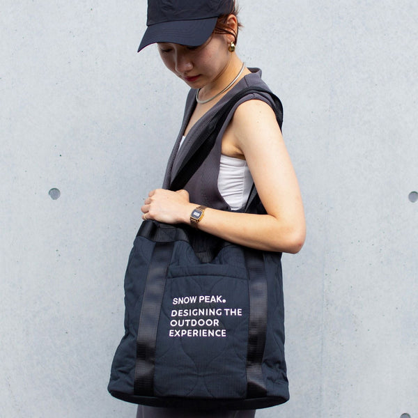Quilted Ripstop Tote - Snow Peak UK
