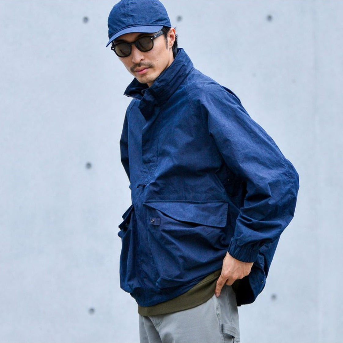 Indigo C/N Anorak