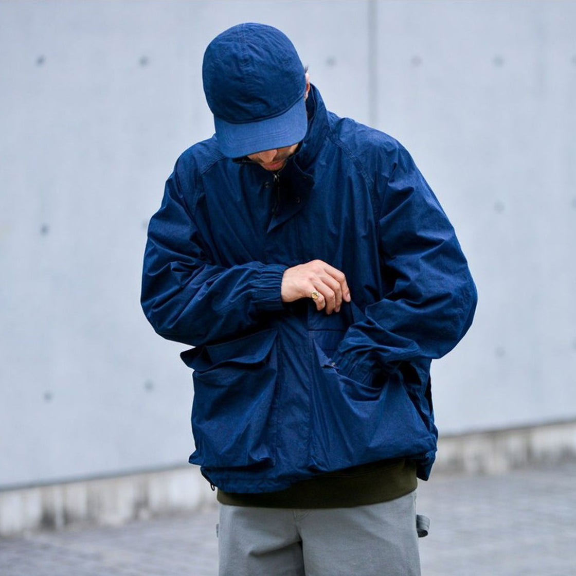 Indigo C/N Anorak - Snow Peak UK