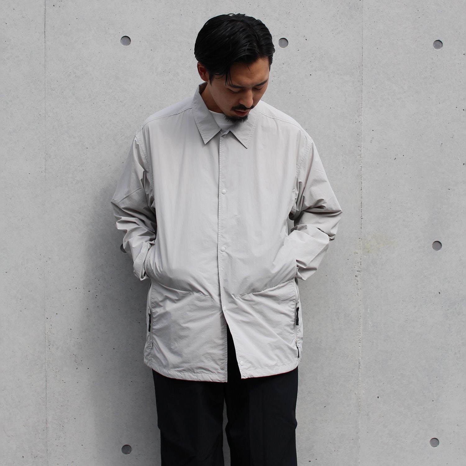 Nylon Tussah Utility Storage Shirt - Snow Peak UK