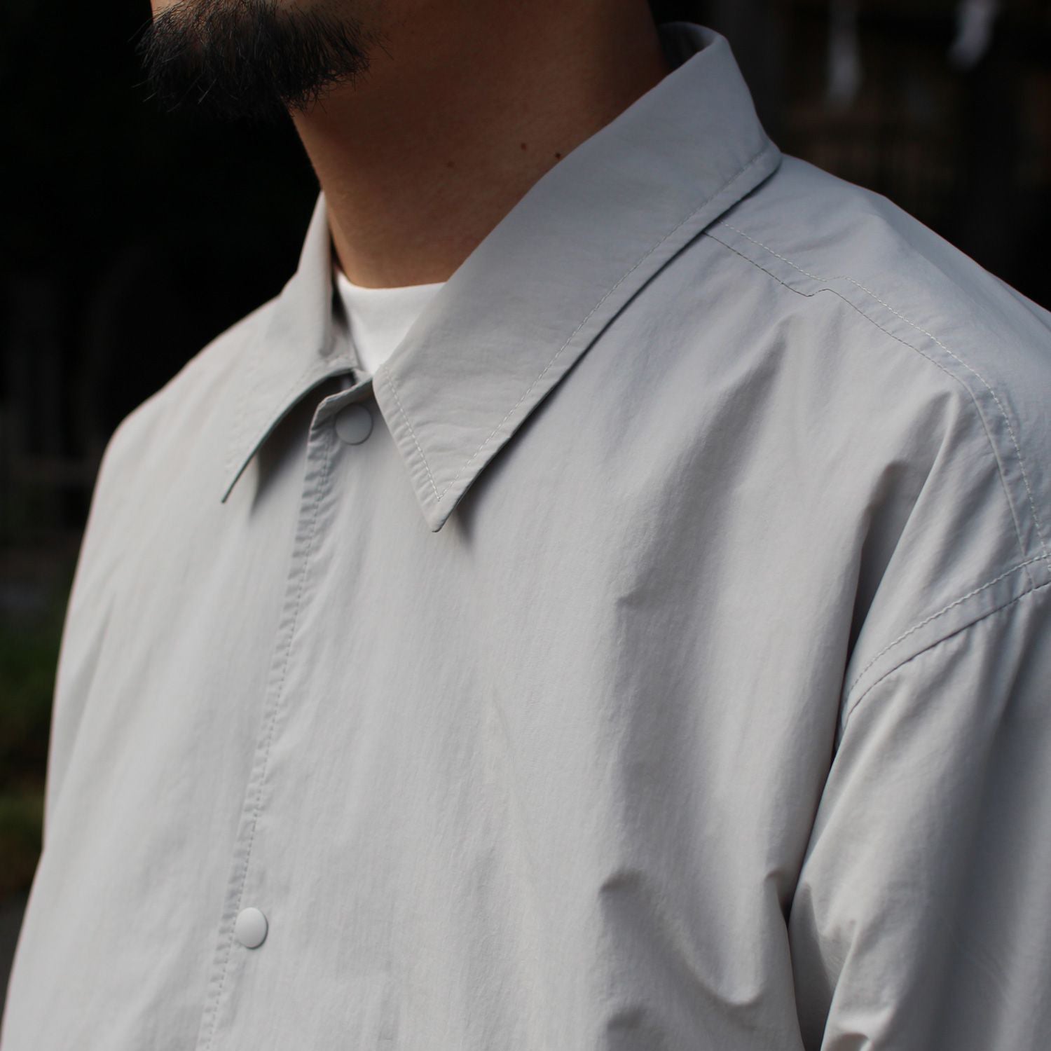 Nylon Tussah Utility Storage Shirt - Snow Peak UK