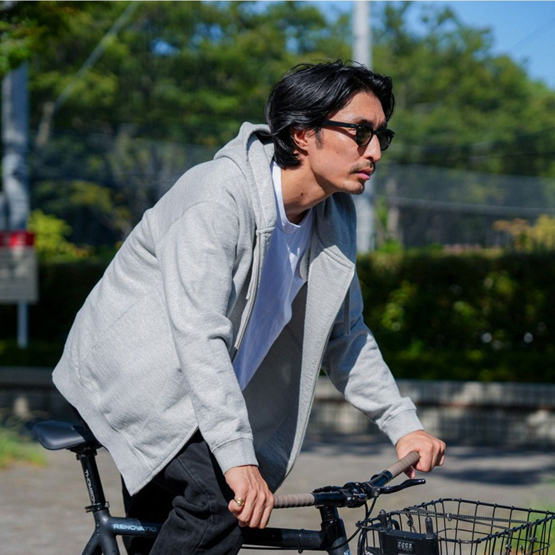 Recycled Cotton Zip Up Parka - Snow Peak UK