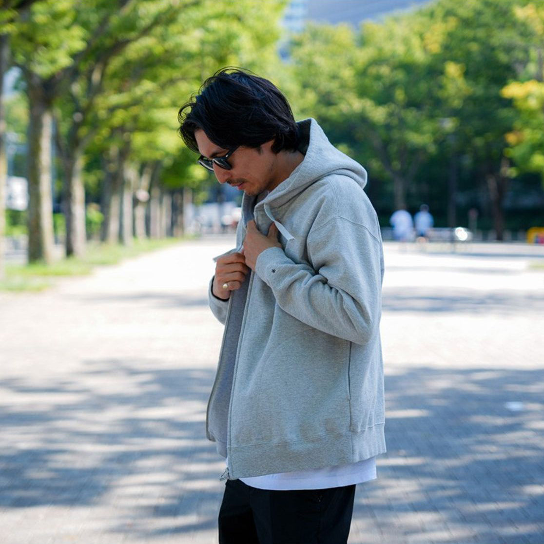 Recycled Cotton Zip Up Parka - Snow Peak UK