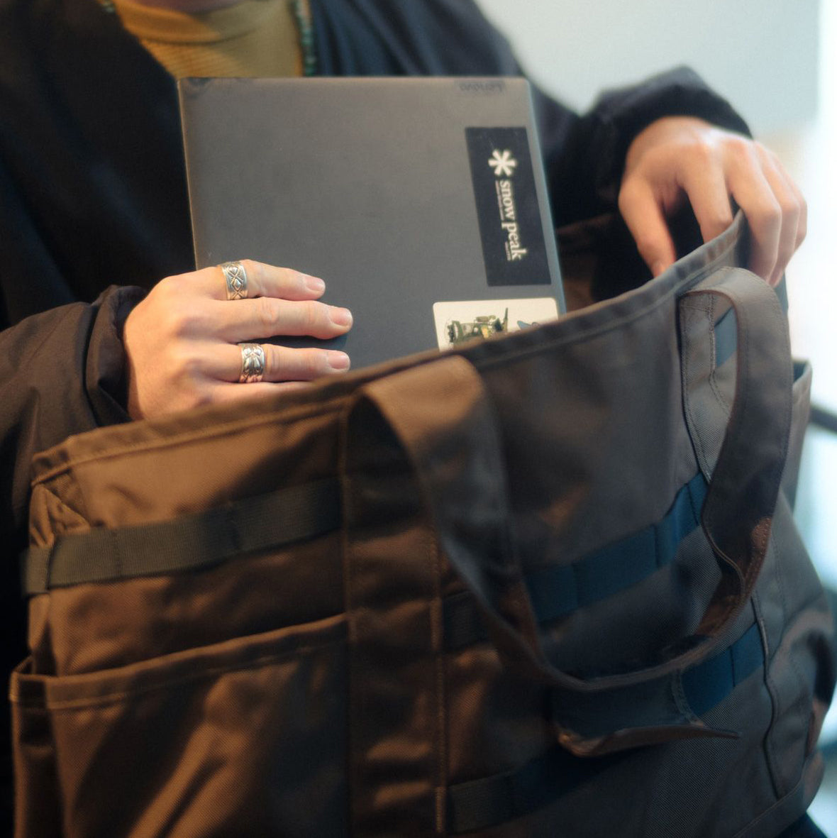 Recycled Cordura Tote Bag - Snow Peak UK