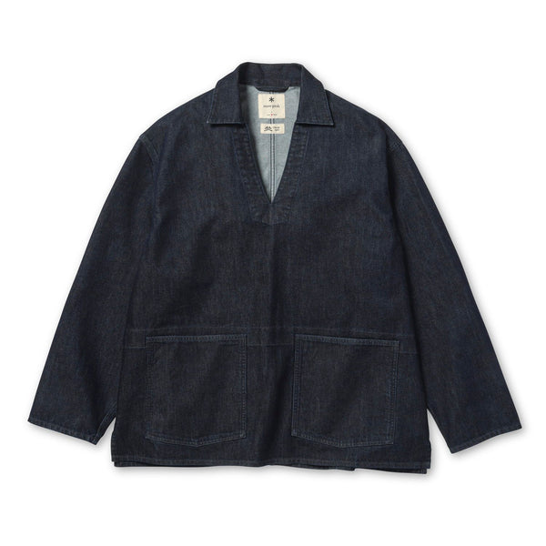 TAKIBI Denim Pullover Indigo 100261JK1002073 - Snow Peak UK
